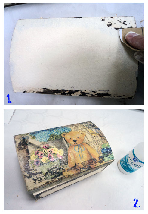 Shabby chic tehnika