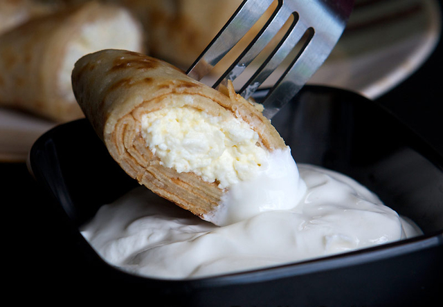 zapecene palacinke sa sirom