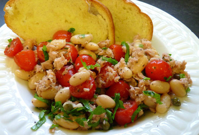 salata od bijelog graha